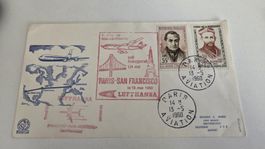 1960 Erstflug Lufthansa Paris -San Francicso