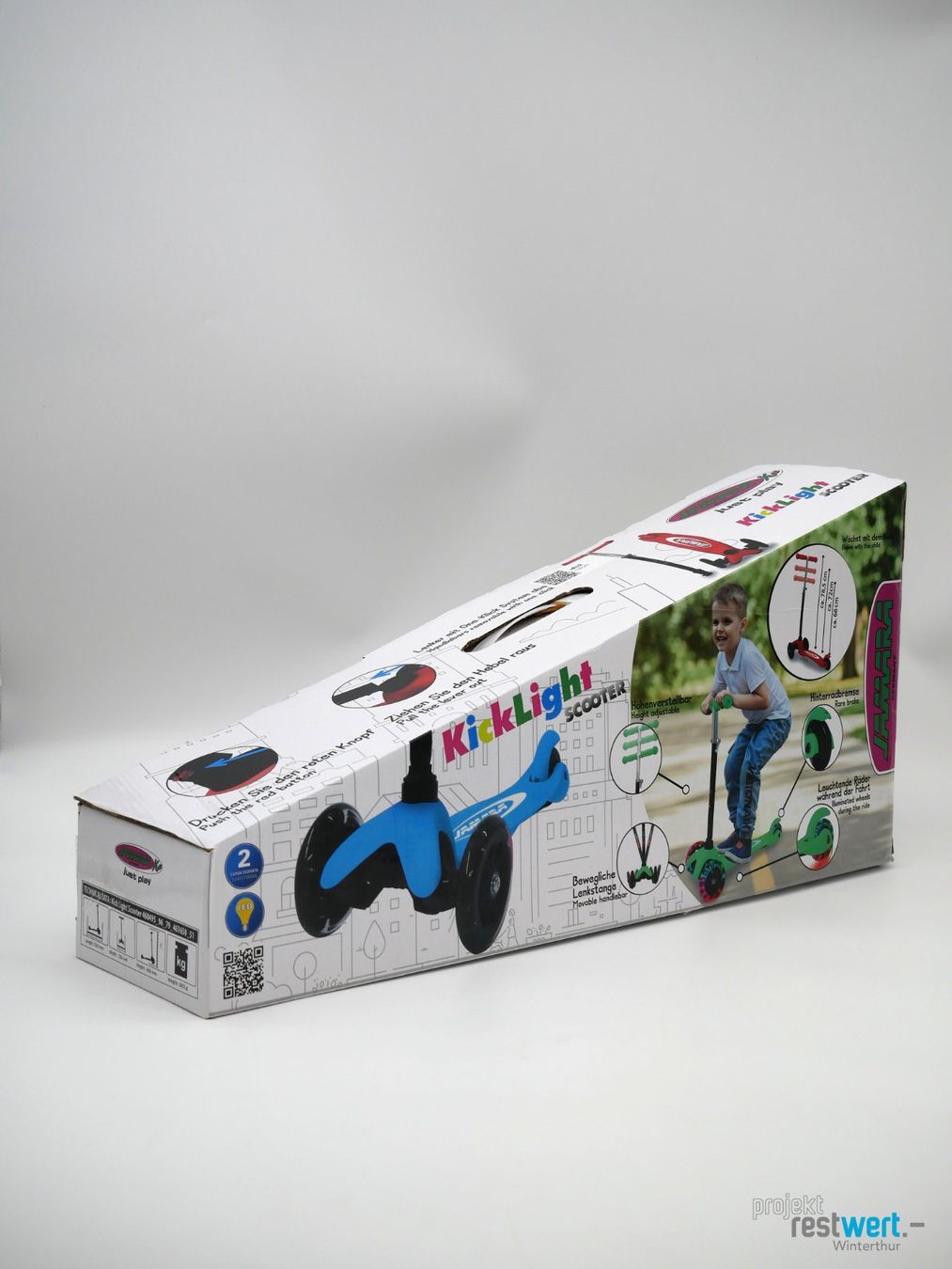 Kickboard: JAMARA KickLight Scooter (Trotti) rot – Nuovo (secondo la descrizione) da Winterthur venduto da Restwert_Winterthur 4