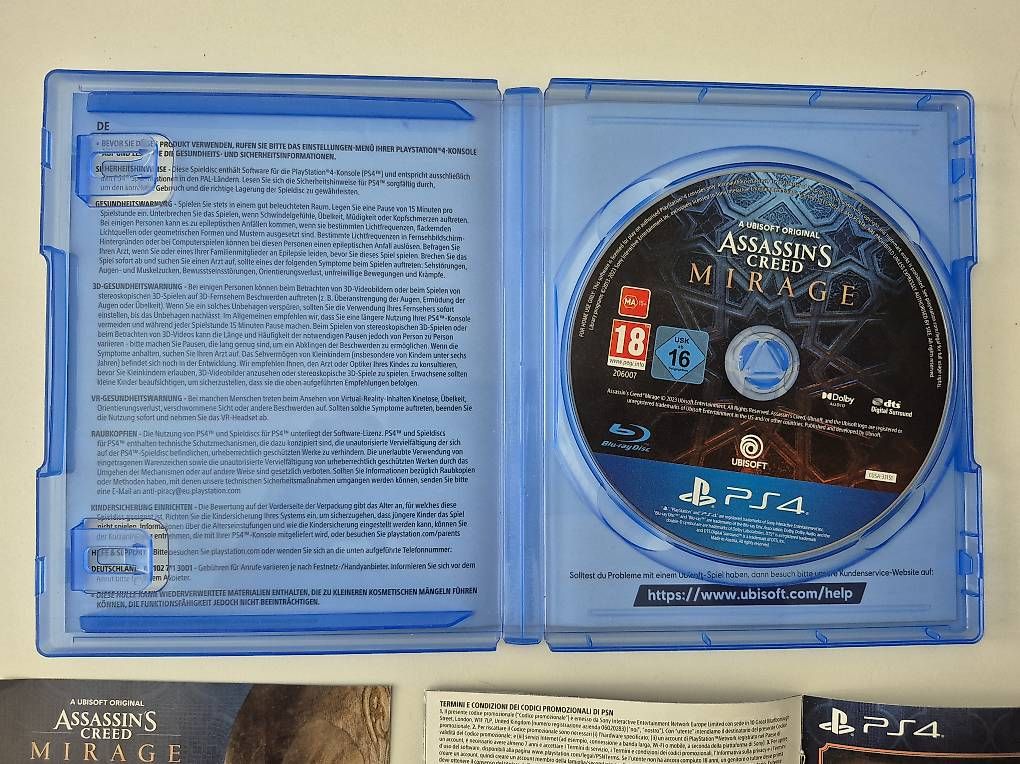 Jeux: Assassin's Creed Mirage PS4/PS5 – D'occasion à Horw par Mschaefer 1