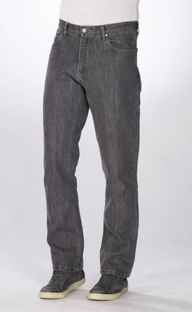 Komfortjeans im 5-Pocket Style, Farbe grau Gr.60