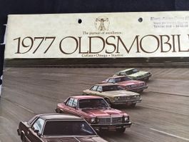 Oldsmobile Katalog 1977: Cutlass, Omega, Starfire Top!