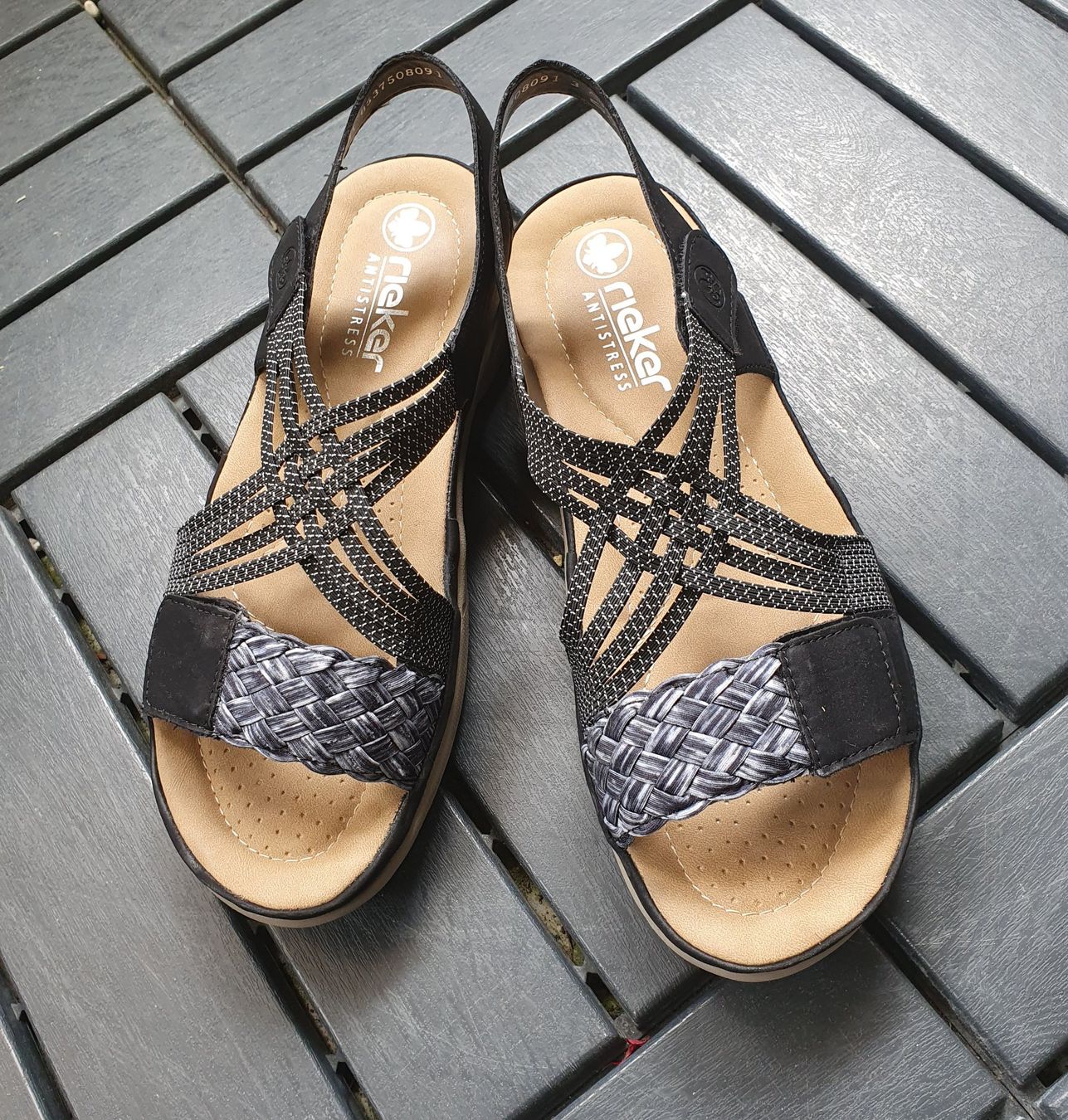 Rieker Damenschuhe: Rieker Riemchensandale – Neu (gemäss Beschreibung) aus St. Gallen von bellis55