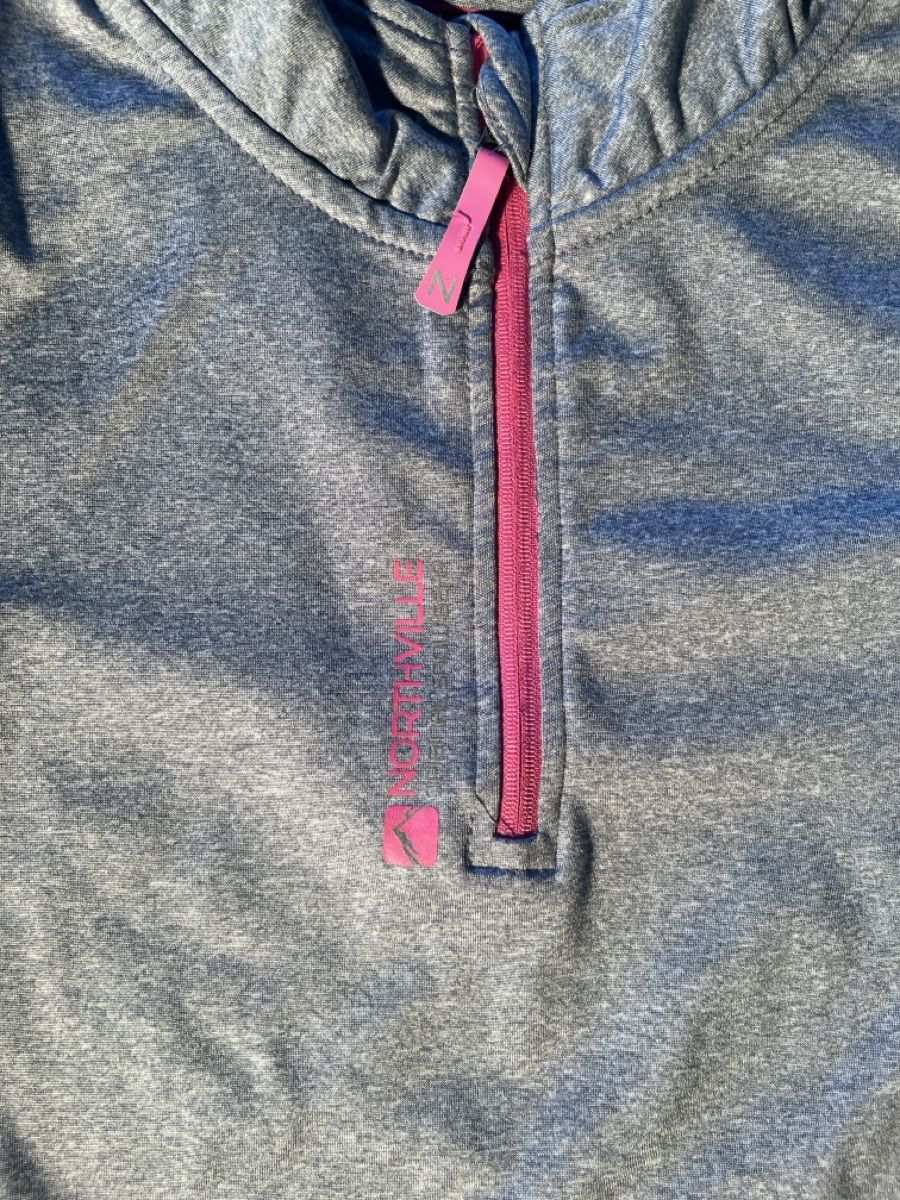 C&A Maglioni & Felpe: Northville Thermounterhemd Pullover, Grau/Pink, Gr.146/152 – Usato da Fulenbach venduto da F8 2