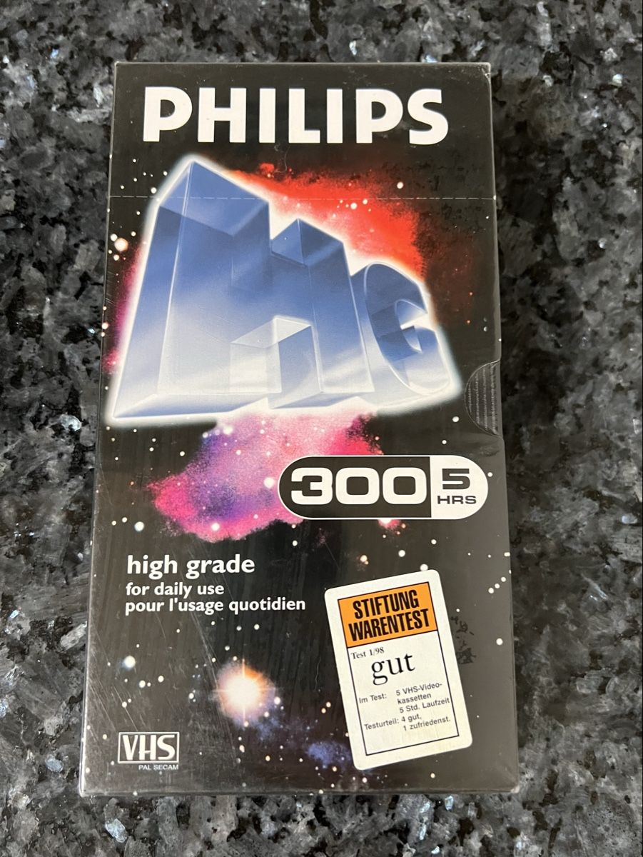 Cassettes vierges: Philips VHS Videokasette - Originalverpackt – Neuf avec emballage d'origine à Neerach par TanjaK94