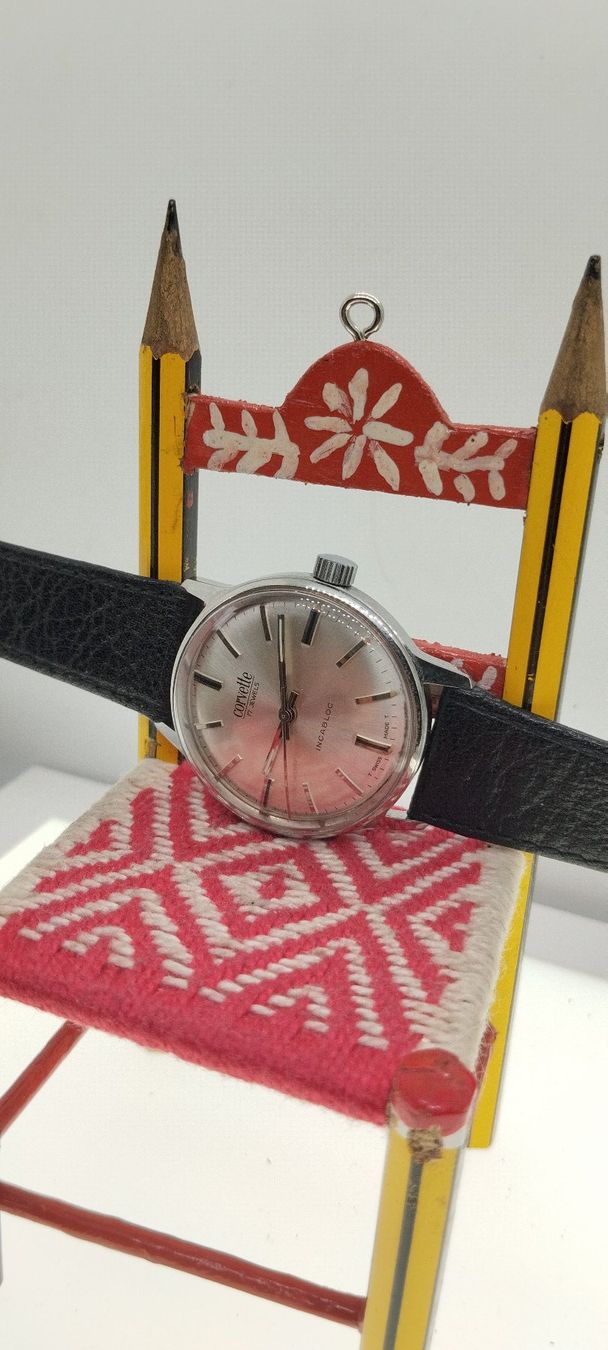 Uhren: montre mécanique corvette – Gebraucht aus La Chaux-de-Fonds von jac_9llg 3