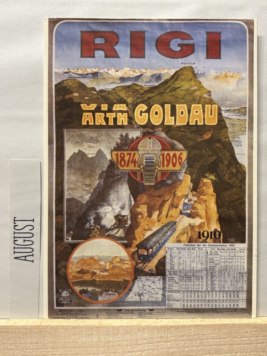 Cartes postales: AK Plakat Arth Rigi Bahn – D'occasion à Rümlang par Kartenpost1
