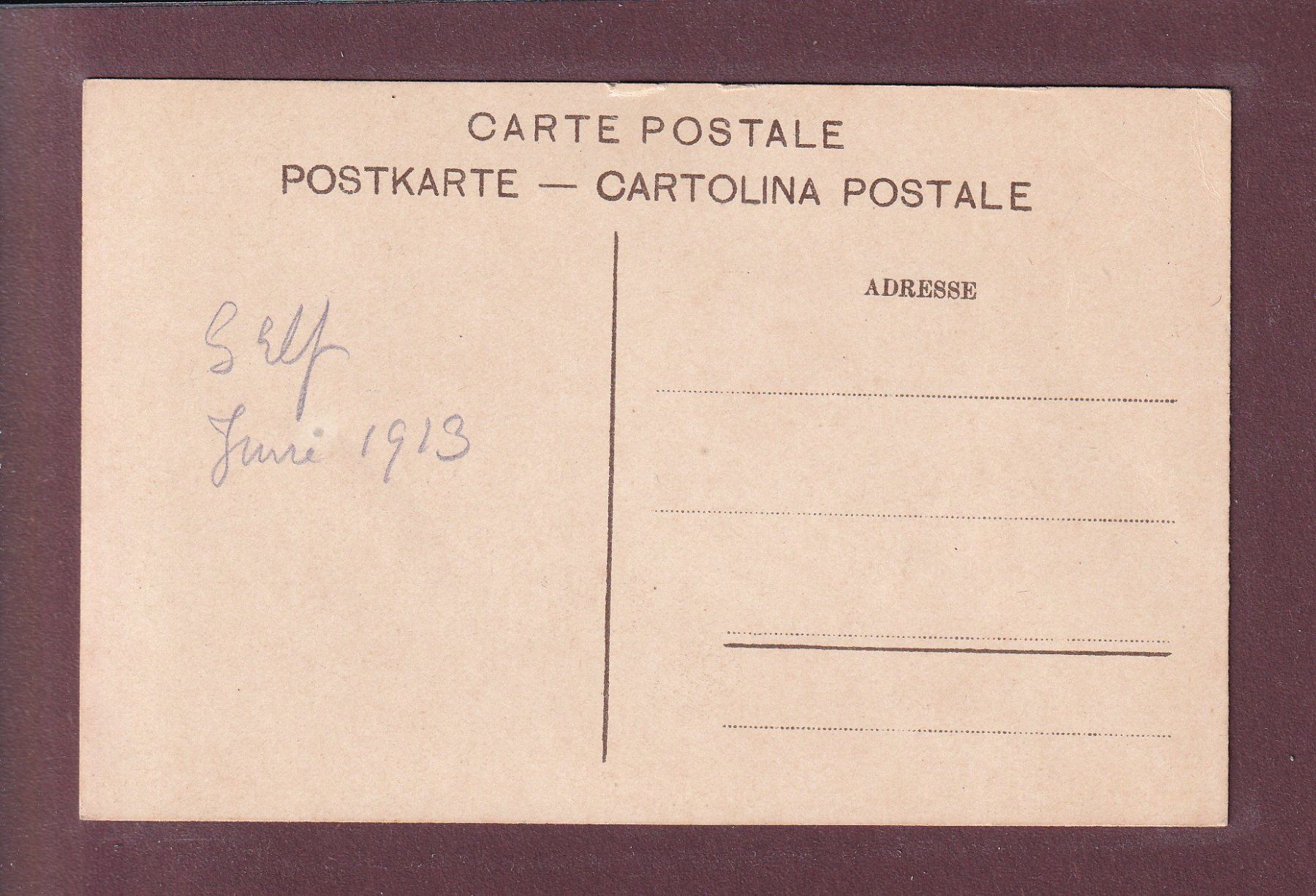 Cartoline postali: BADEN - Partie an der Limmat – Usato da Pully venduto da nicecards 1
