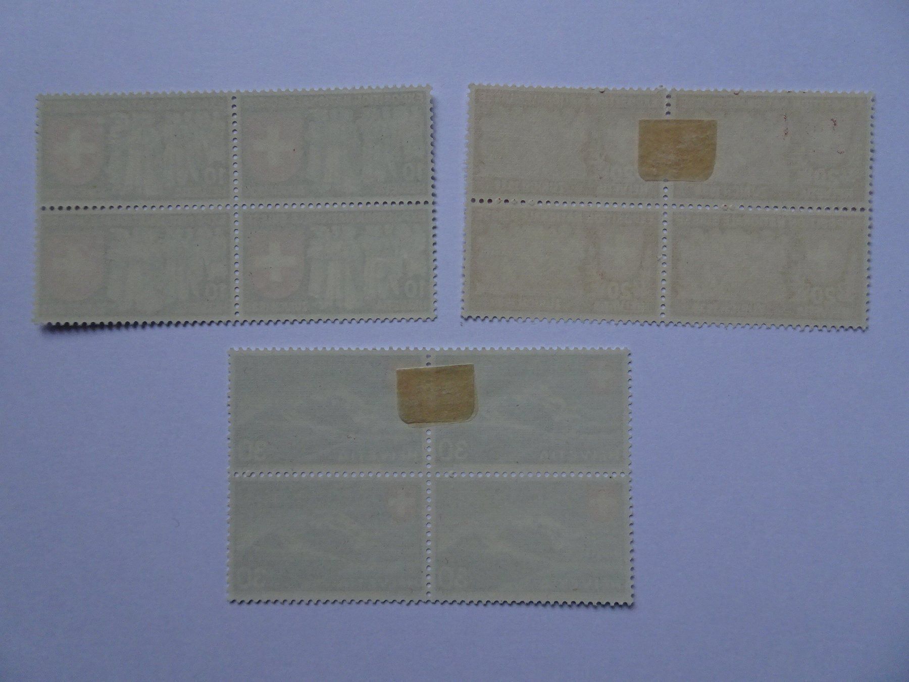 Alle Briefmarken: 1939** französisch – Neu (gemäss Beschreibung) aus Aadorf von Chnorli-Furz 1