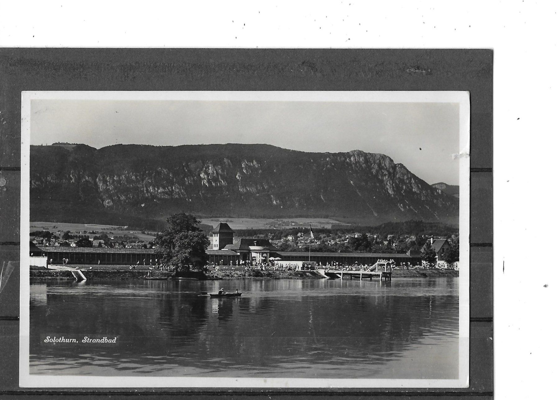 Ansichtskarten: SO Solothurn 1933 Strandbad – Gebraucht aus Schocherswil von Wilare