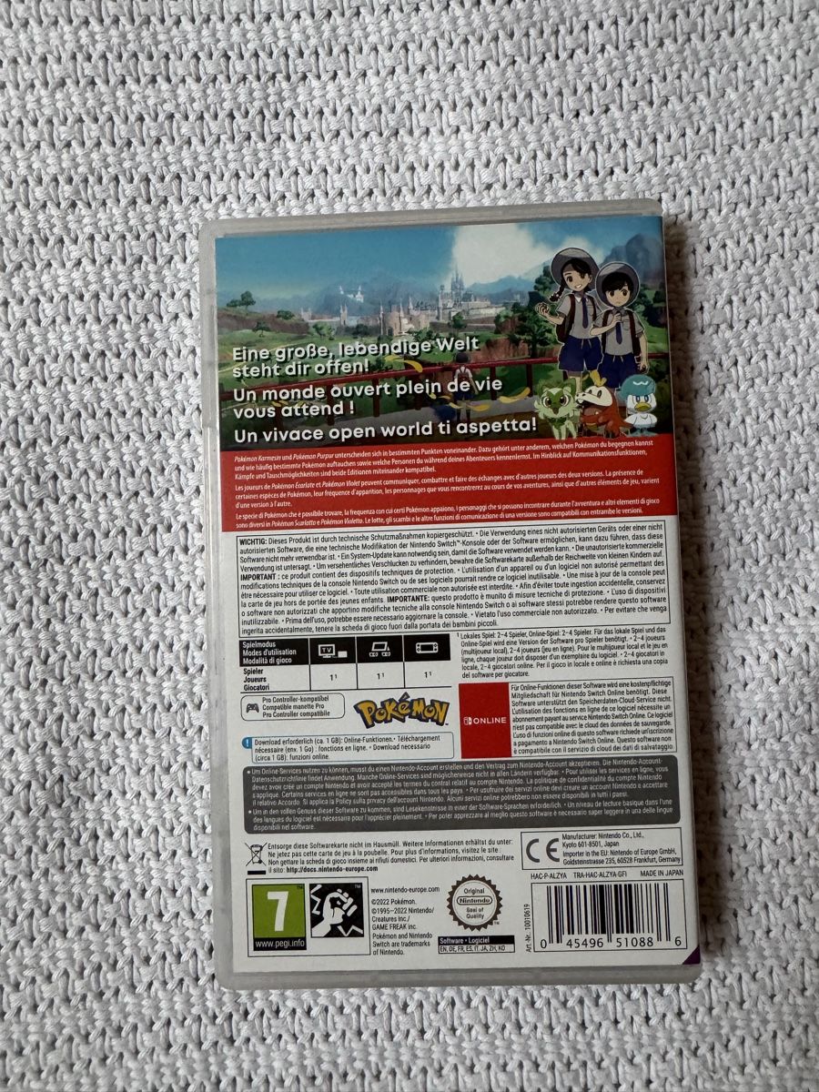 Pokémon Giochi: Pokemon Purpur – Nuovo (secondo la descrizione) da Rottenschwil venduto da Roman1313 1