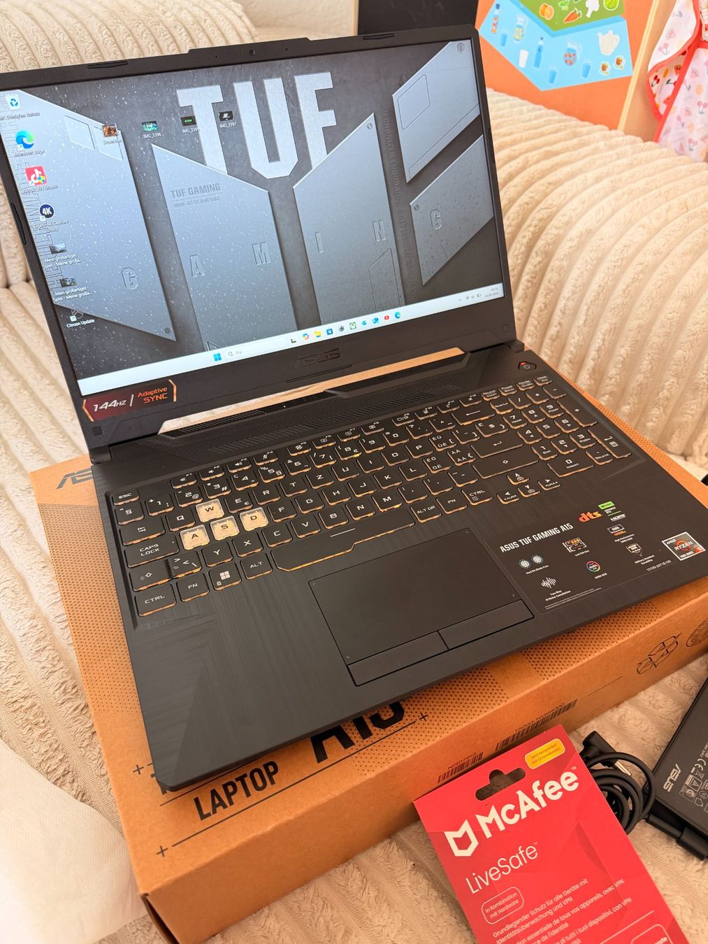 Asus Notebooks: ASUS TUF Laptop – Neu (gemäss Beschreibung) aus Mittelhäusern von Na_Az 4