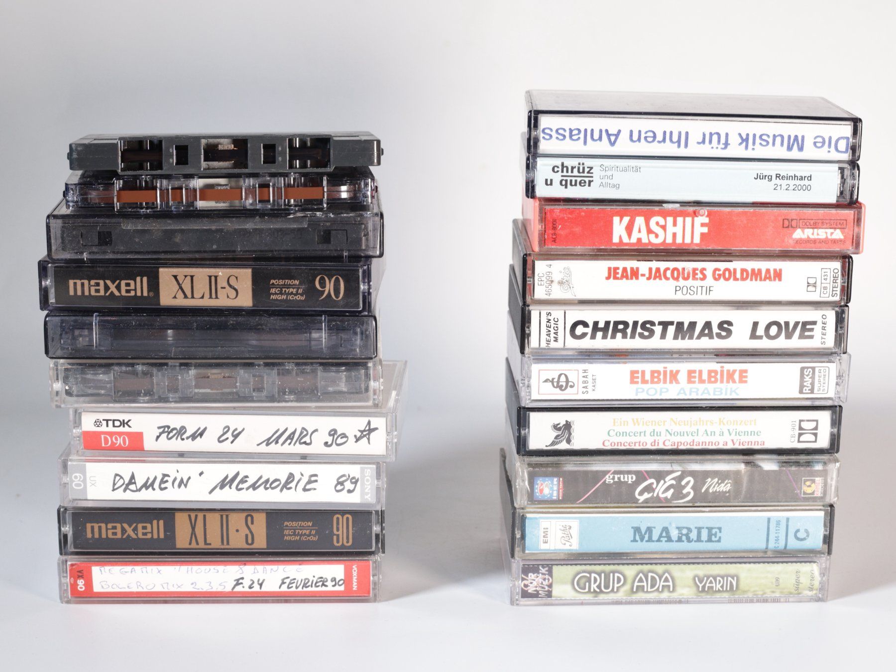 Cassettes audio: lot de 20 cassettes audio – D'occasion à Biel-Bienne par monsieur_jelmoli