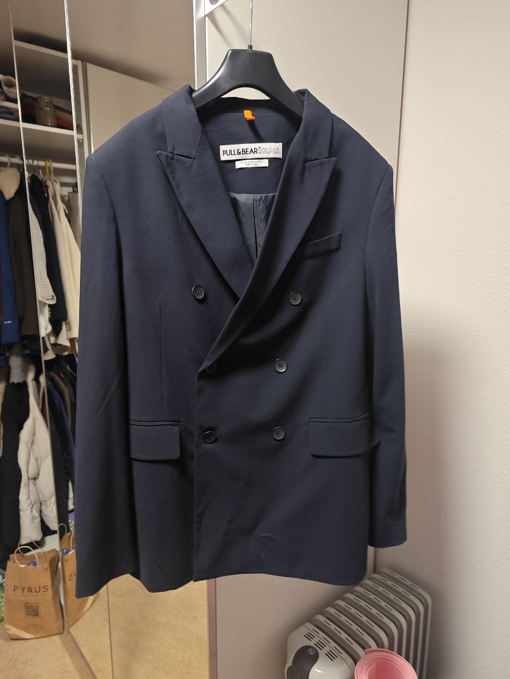 Pull&Bear Jacken: Pull & Bear Sakko dunkelblau Grösse S/M – Neu (gemäss Beschreibung) aus Wädenswil von macik