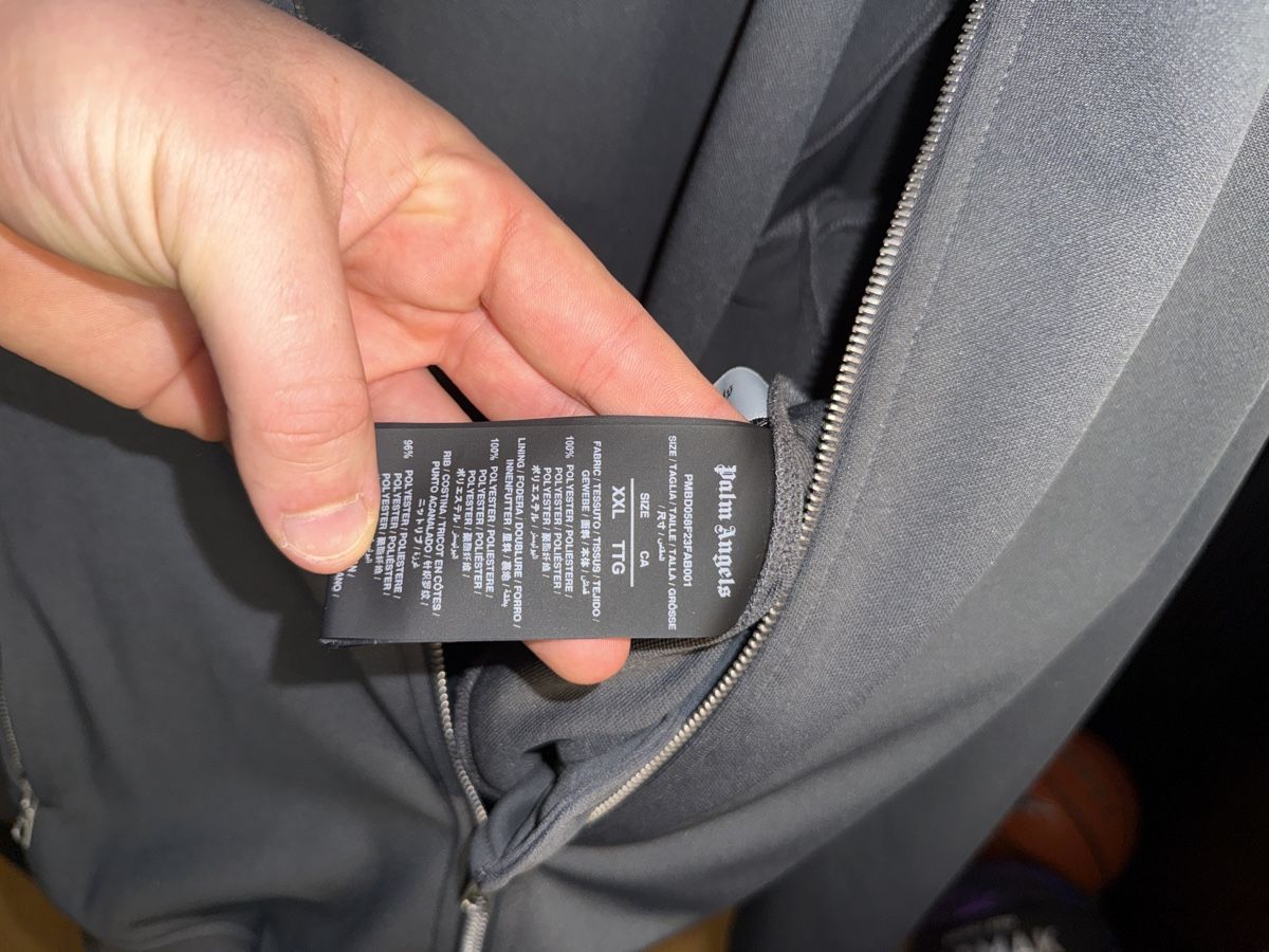 Palm Angels Giacche: Palm Angles Tracksuit grey, Size XXL – Usato da Suhr venduto da NandosShop 5