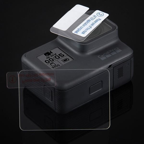 Gopro Action Cam: 3x PANZERGLAS + SCHUTZF GOPRO HERO 5 6 7 – Nuovo e nell'imballaggio originale da Domat/Ems venduto da ro-shop 9