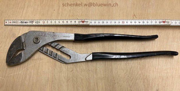 Hazet Alle Werkzeuge: Pumpenzange gross (± 40 cm) – Gebraucht aus Wiesendangen von wschenkel