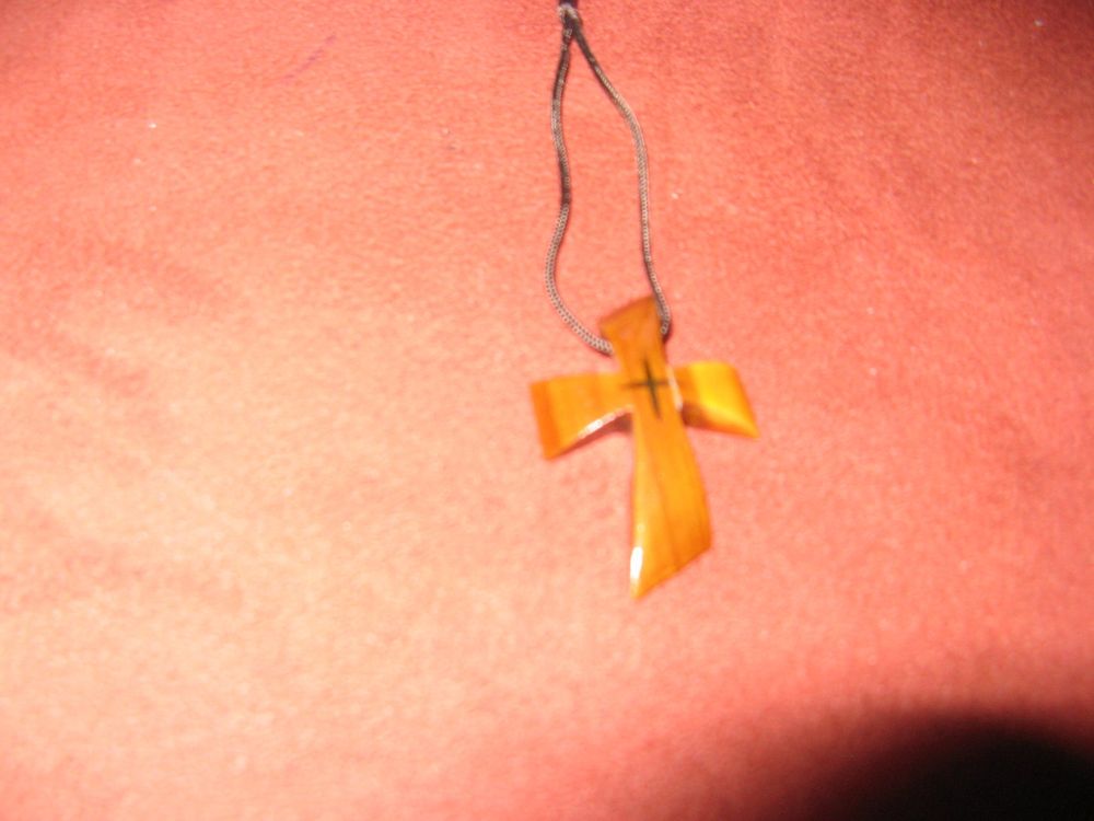 MetALUm Kleines Holzkreuz Zum Aufhängen – Sonne Und Mosaik, Ich Bin Das Licht Der Welt, Geschenk Kommunion Taufe
