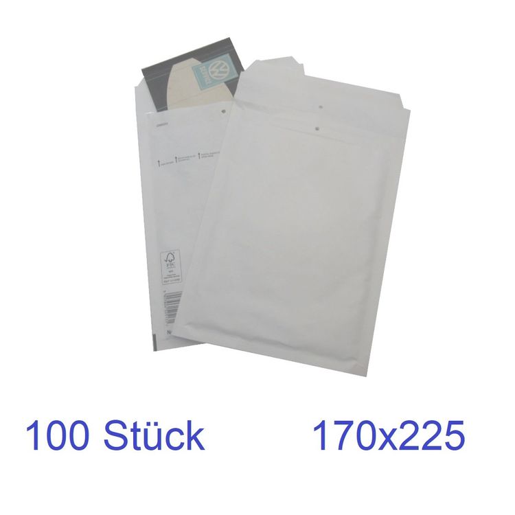 25 Luftpolsterumschläge 170x225 Mm - Versandtaschen Mit Haftklebung