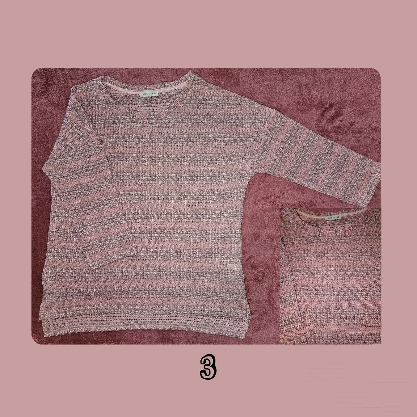 Maglioni & Felpe: Strickpullover, rosa, L, NEU – Nuovo (secondo la descrizione) da Heiden venduto da Taronia