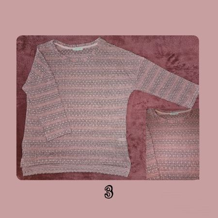 Strickpullover, rosa, L, NEU