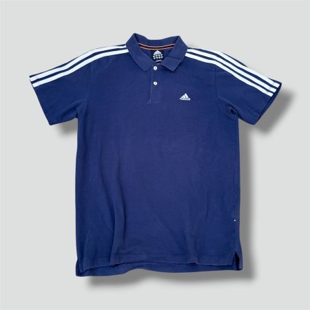 Adidas classic three stripes poloshirt t-shirt