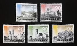 Schweiz Serie Sondermarken UNESCO Welterbe, 2003, Ersttag