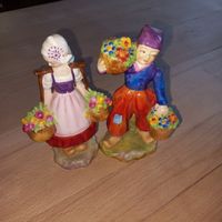 Royal Worcester Porzellanfiguren "Holländische Kinder"