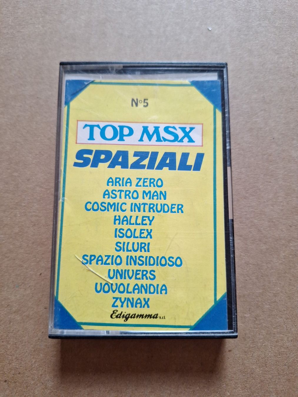 Giochi: Top MSX Spaziali - MSX Game Kassette – Usato da Altstätten SG venduto da GGsGameshop