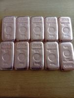 Geiger Feinkupfer Barren 10 x 500 g 999.9 / verschweisst