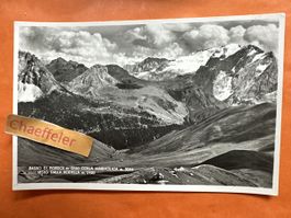 Podoijoch gegen Marmolata, gesehen von Rodella￼ 1940er