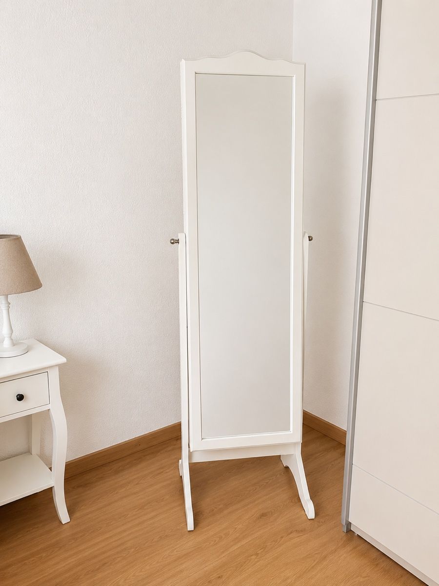 Armadi: Schmuckschrank weiss mit Spiegel – Usato da Aadorf venduto da anasofia_9