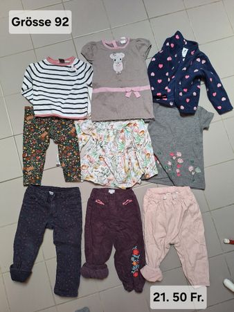 Kleiderpaket 92 (9 Teile)