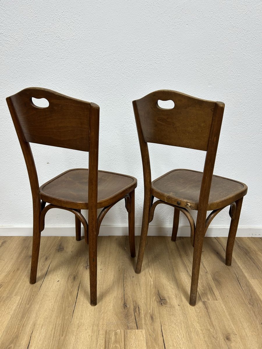 Horgen Glarus Stühle: 2er Set Bistrostühle Horgen Glarus – Gebraucht aus Basel von Sackmann 1