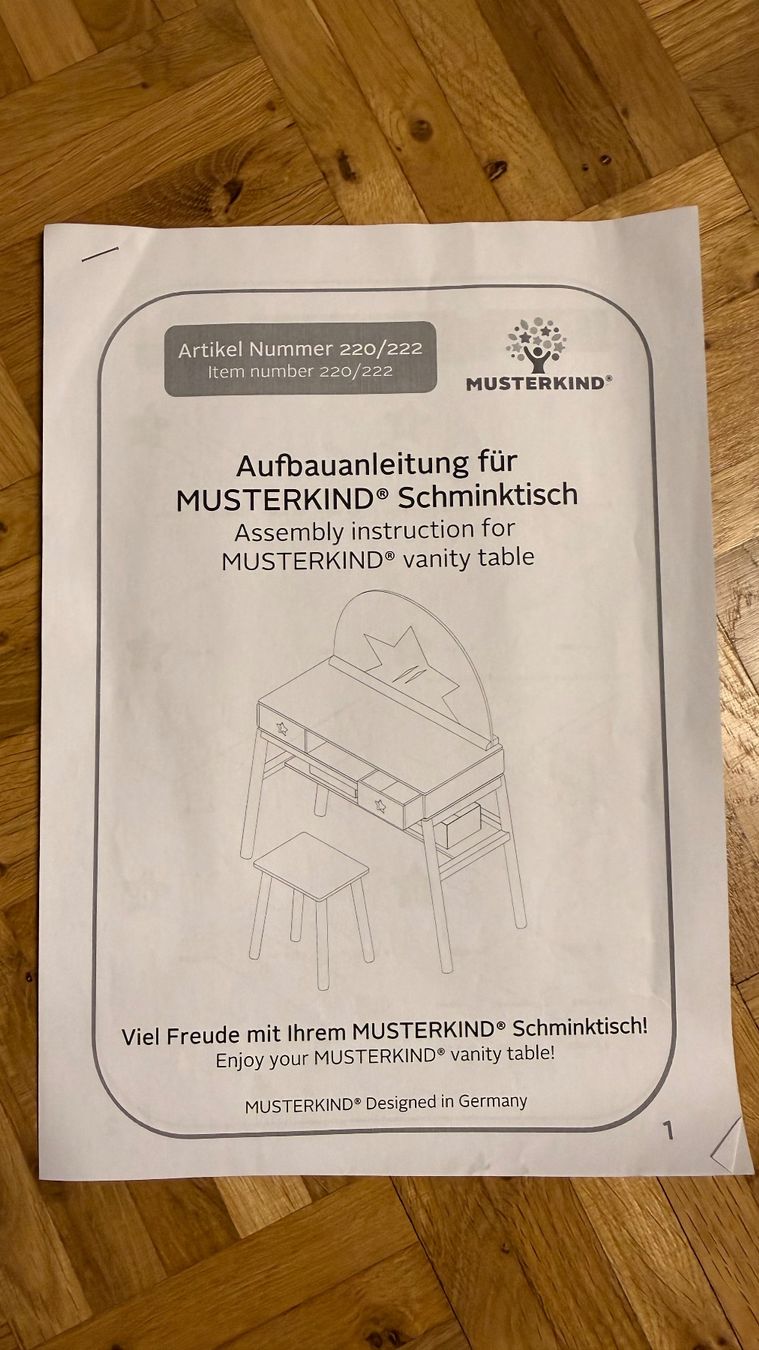 Tavoli da trucco: Musterkind Schminktisch – Usato da Seuzach venduto da shmh 8