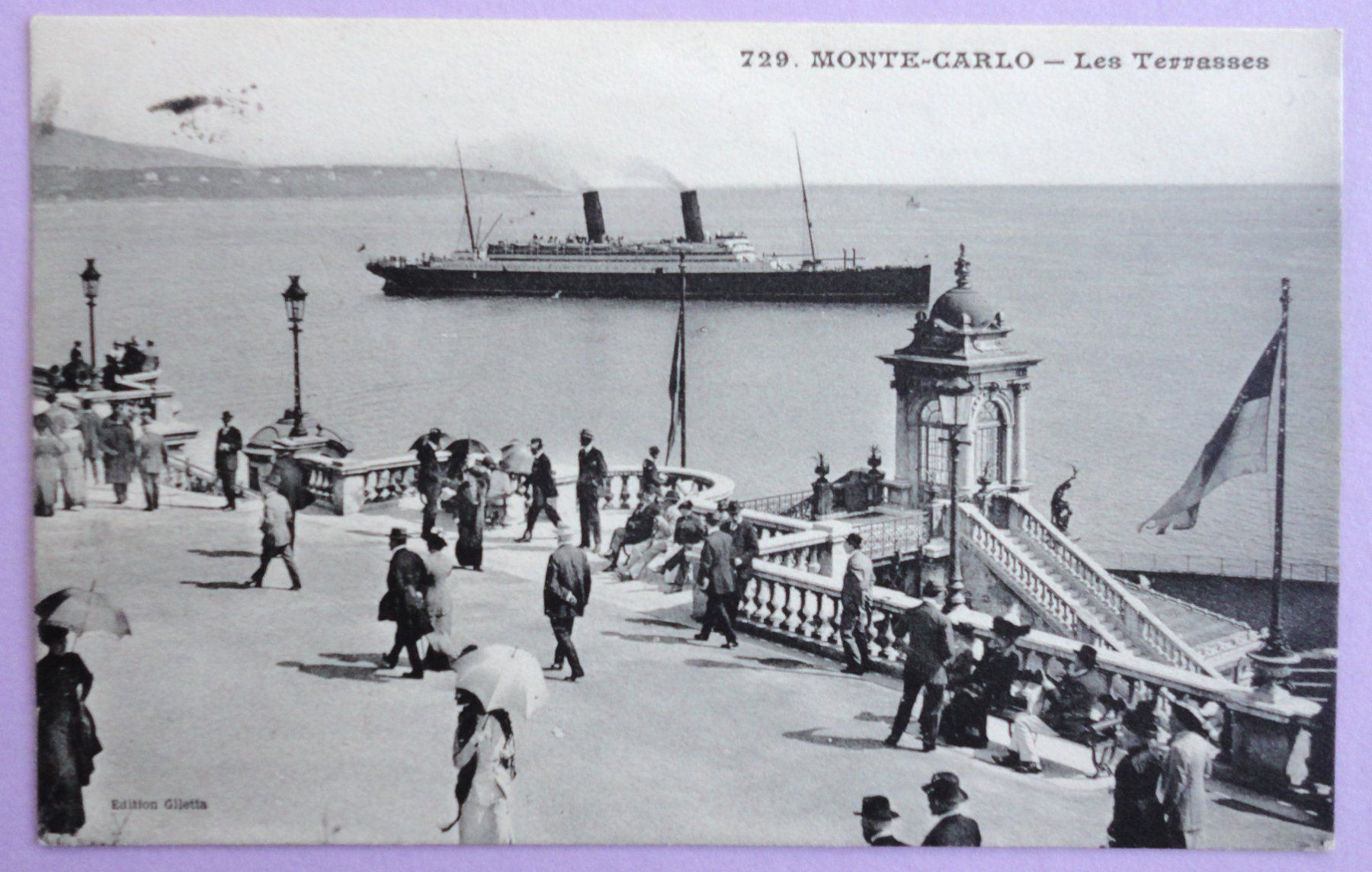 Cartoline postali: Monte-Carlo - Les Terrasses – Usato da Fétigny venduto da Billy2miny