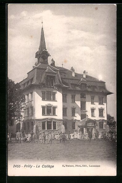 Cartes postales: AK Prilly, Le Collège – D'occasion à Berlin par bartko-reher