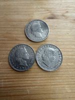 3 pièces de 20 centimes Suisse 1884 1912 et 1924