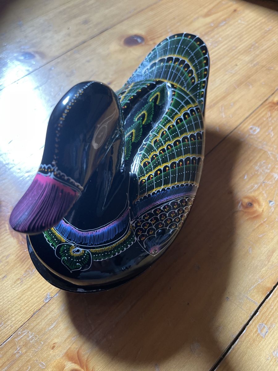Tutte le decorazioni: Asiatisch dekorative Entenfiguren, lacquerware Thailand – Usato da Domat-Ems venduto da Amanda78 1