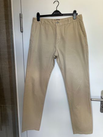 Manor Chino, Herren, beige, 34/34, Regular Fit, TOP Zustand