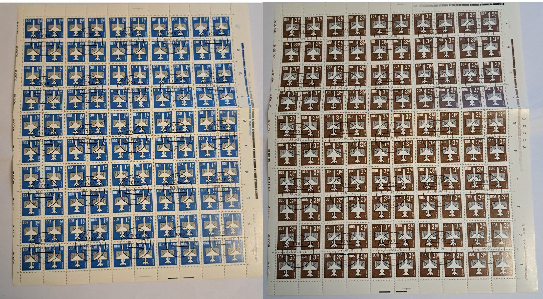 Tutti i francobolli: Briefmarkenalbum, Blocks, Bogen "DDR" – Usato da Münchwilen AG venduto da Nesar 8