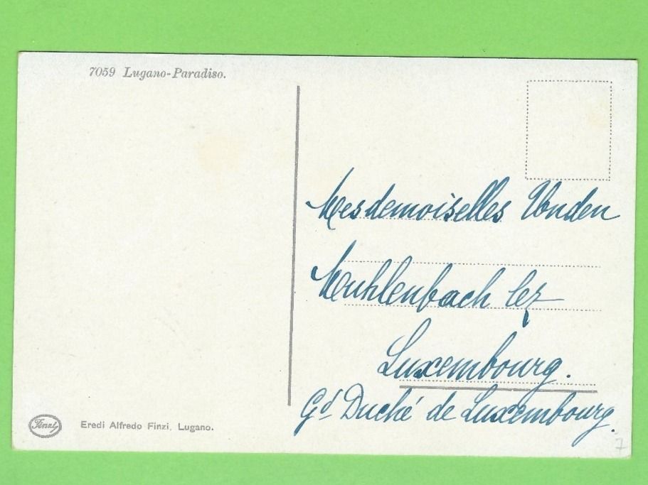 Cartoline postali: Lugano - Paradiso – Usato da Zürich venduto da t24_de 1