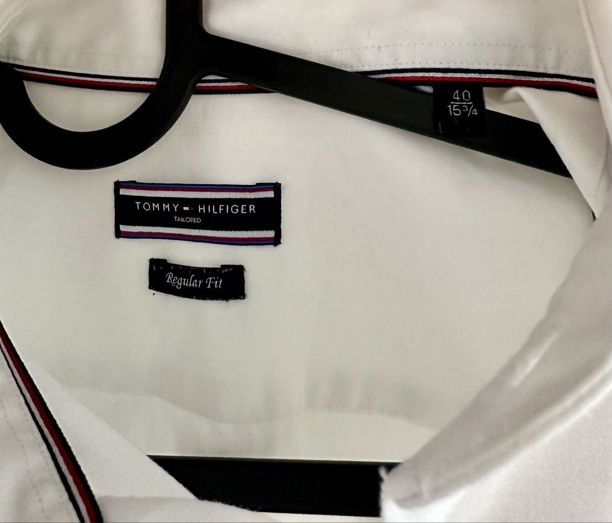 Tommy Hilfiger Camicie: Tommy Hilfiger Herren Hemd Weiss Grösse M – Usato da Bubendorf venduto da nebraska15 1