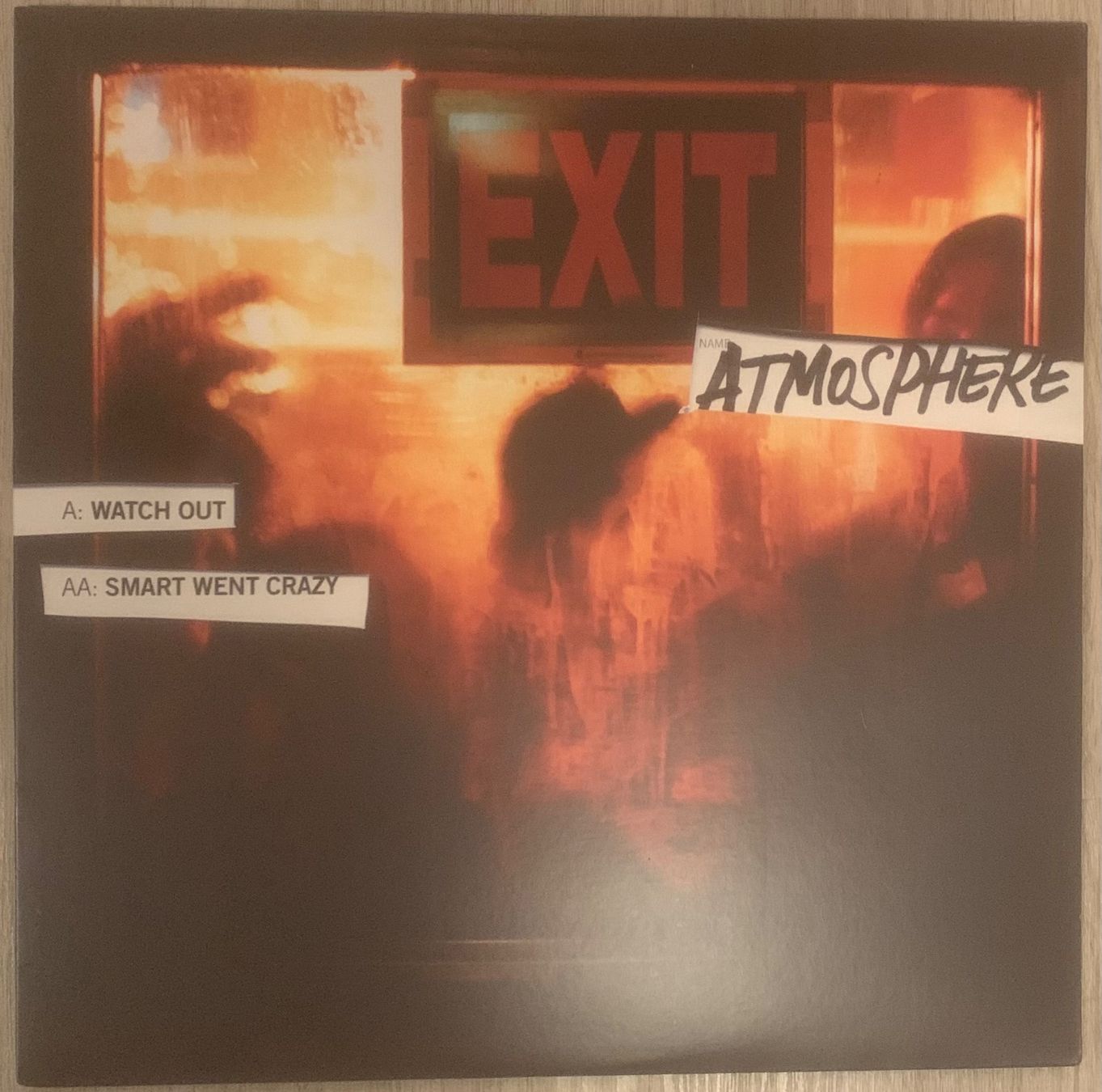 Dischi in vinile: ATMOSPHERE - Watch Out Maxi Lp 2005 – Usato da Mühlethal venduto da superfast78