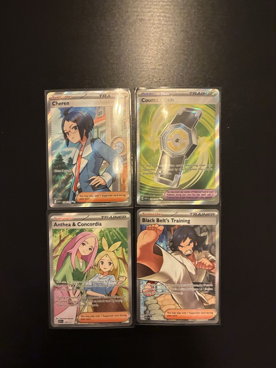 Pokémon Sammelbilder & Trading cards: Pokemon Ascended Heroes Trainer Set 4 -  – Neu (gemäss Beschreibung) aus Schlieren von mutschellen8