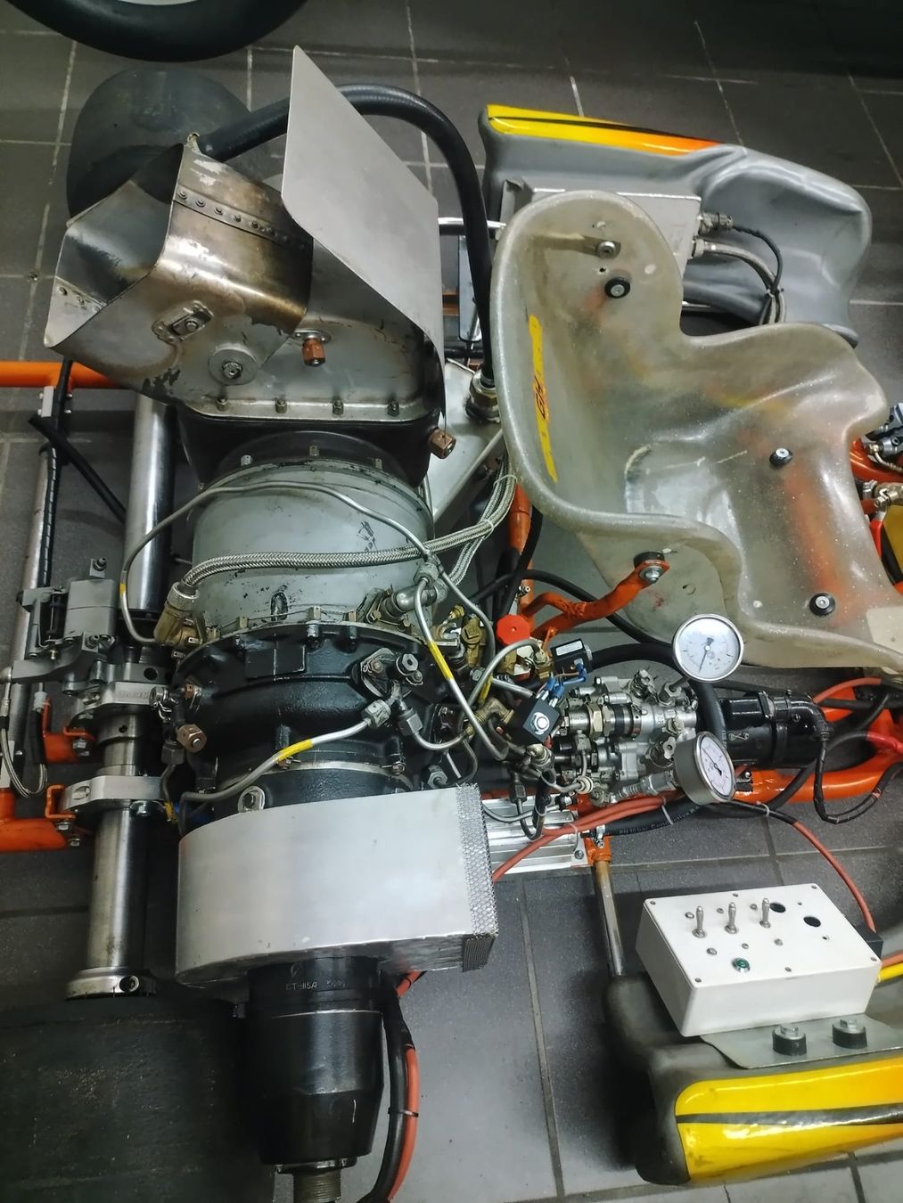 Tutte le macchine: Karting à turbine ( réacteur ) – Usato da Autigny venduto da Turbine_j85 1
