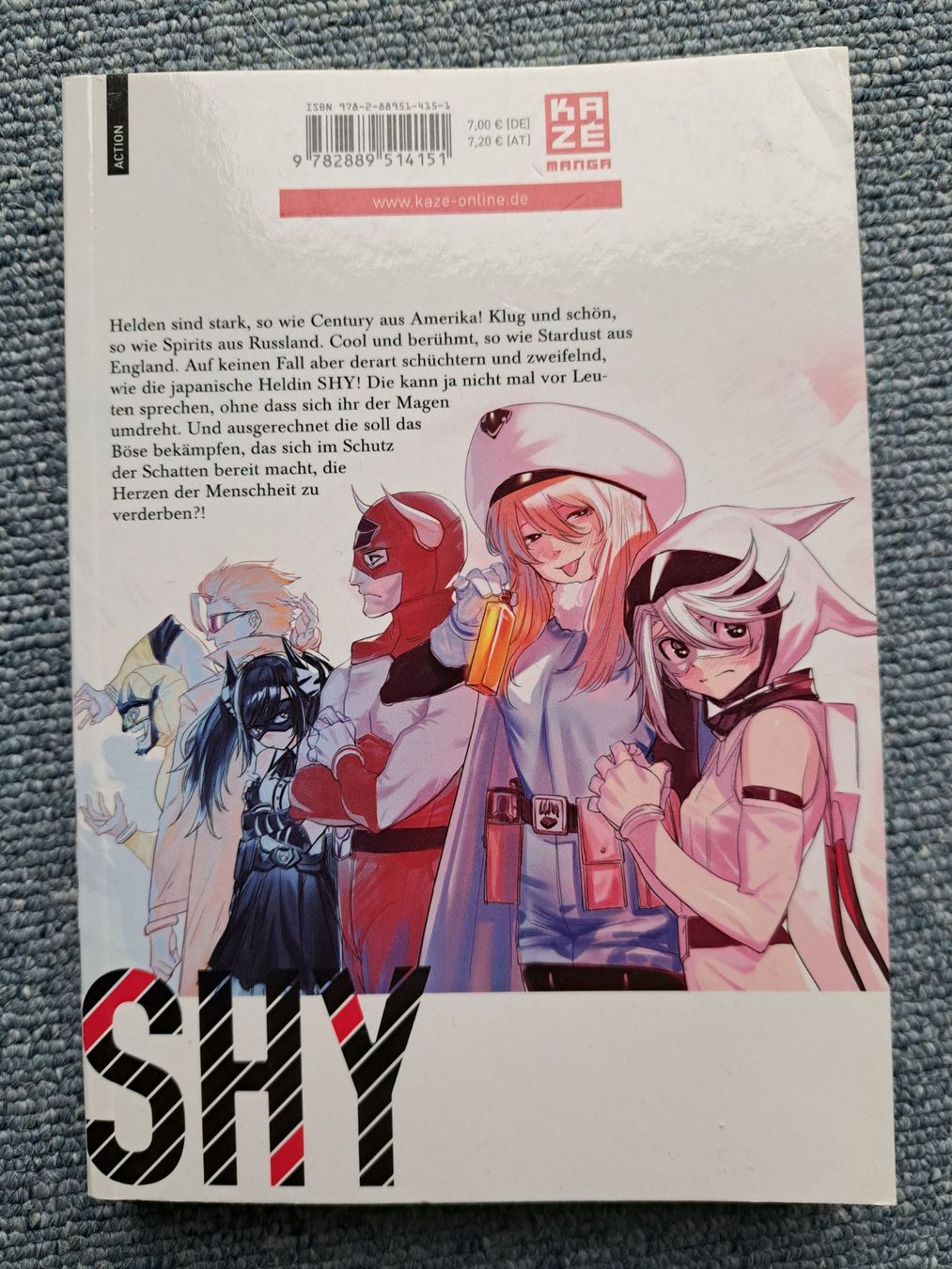 BD: SHY 1 Manga – D'occasion à Killwangen par KIANA08 1