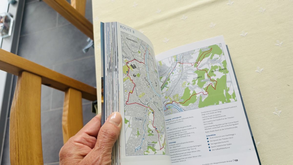 Libri: Wandern in der Stadt Basel – Usato da Basel venduto da NellyBotti 2