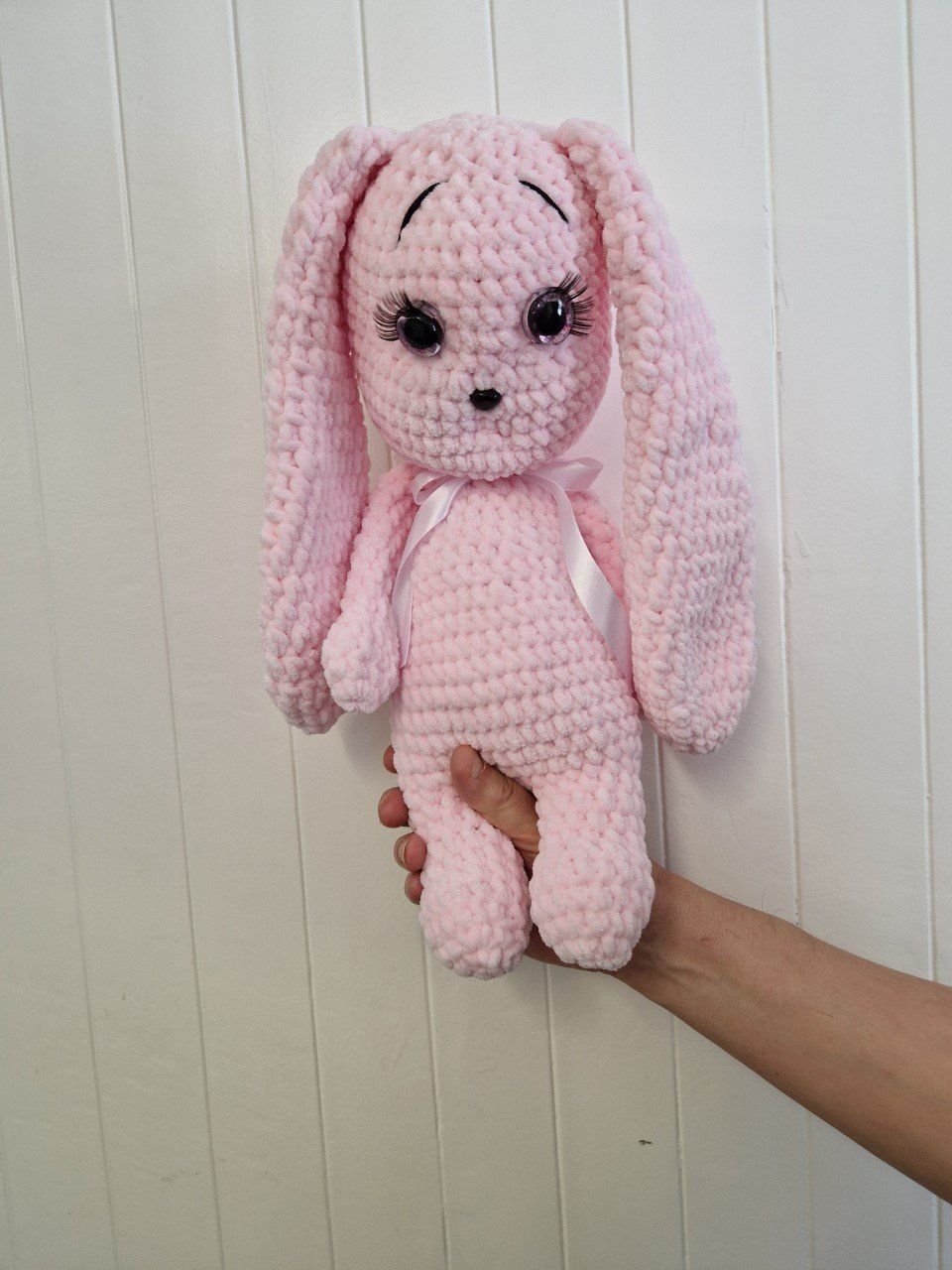 Spielzeuge: Peluche tricoté main velours env. 40cm à CHOIX – Neu (gemäss Beschreibung) aus St-Imier von goodber 6