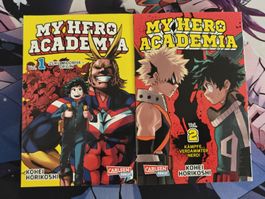 My Hero Academia Vol. 1 & Vol. 2 GLOW IN THE DARK COVER