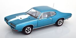 PONTIAC ROYAL BOBCAT GTO 1968 TÜRKIS/WEISS 1:18 AUTOWORLD